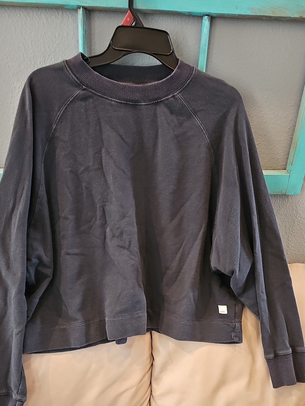 Vuori Navy Blue Crewneck Sweatshirt